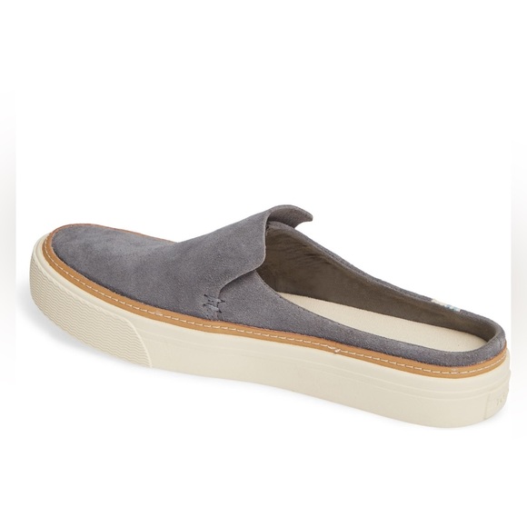 SOLD~NWOT ✨ Tom’s Leather Sunrise Slip-On Sneaker - Picture 3 of 4